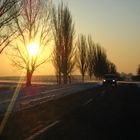 Sonnenuntergang bei Odessa -23°C