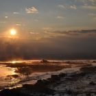 Sonnenuntergang bei Pamukkale