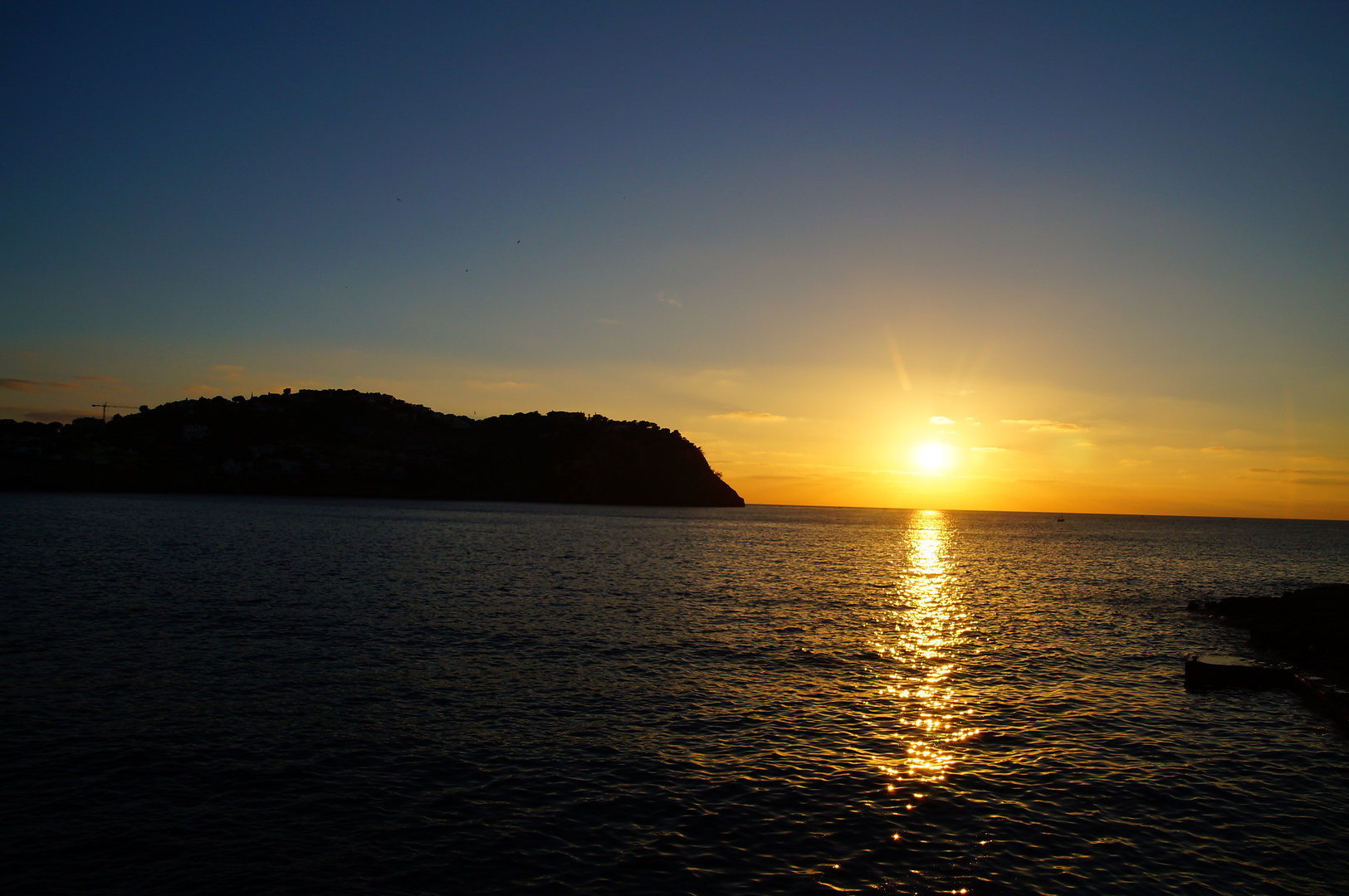 Sonnenuntergang bei Peguera