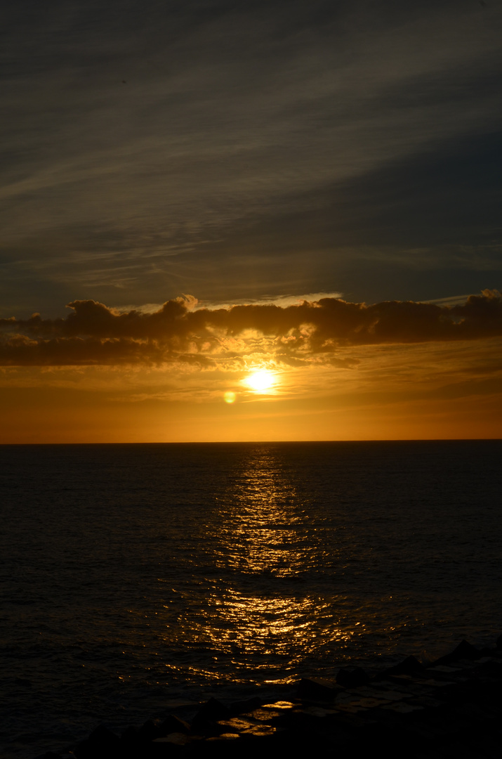 Sonnenuntergang bei Ponta do Sol