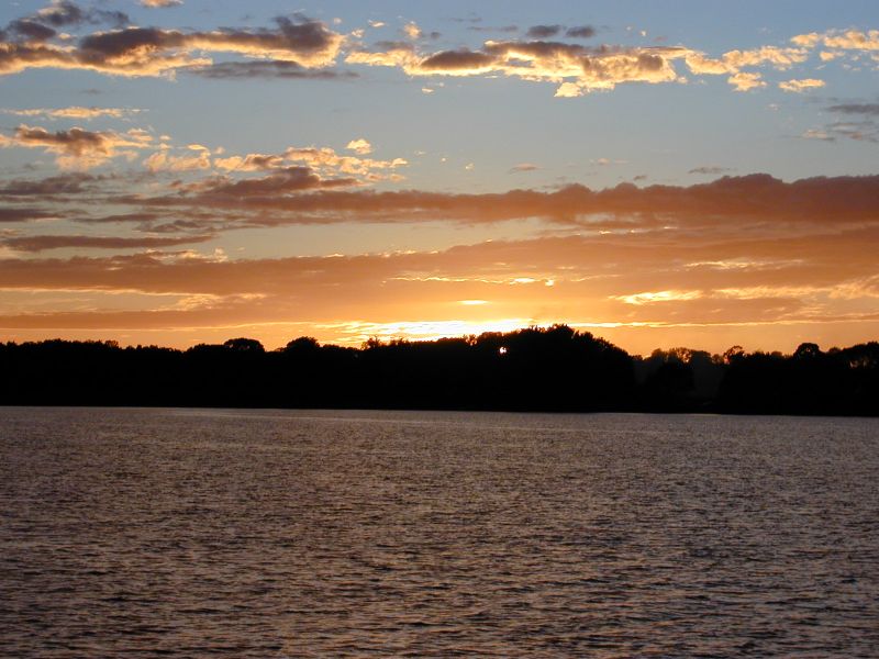 Sonnenuntergang bei Potsdam 3