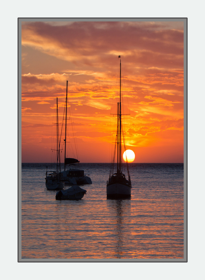 Sonnenuntergang bei Puerto Soller