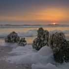 Sonnenuntergang bei Rantum (Sylt)