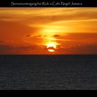 Sonnenuntergang bei Rick´s Cafe Negril Jamaica 2009