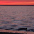 Sonnenuntergang bei Rocky Point NY