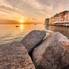 Sonnenuntergang bei Rovinj