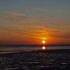 Sonnenuntergang bei Schiermonikoog