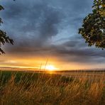 Sonnenuntergang bei Schlechtwetter 1