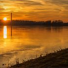 Sonnenuntergang bei Schönebeck