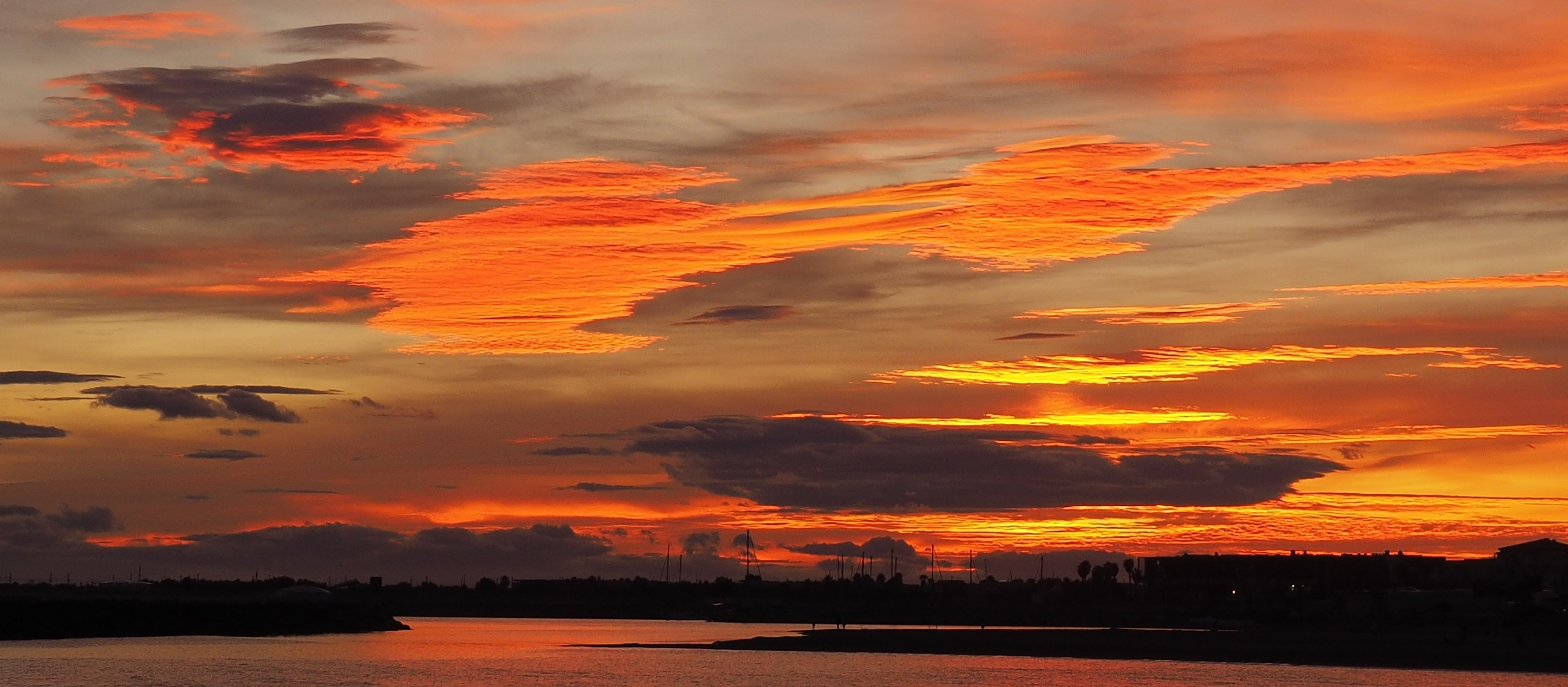 Sonnenuntergang bei Sete