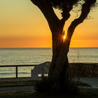 Sonnenuntergang bei Sperlonga Italien