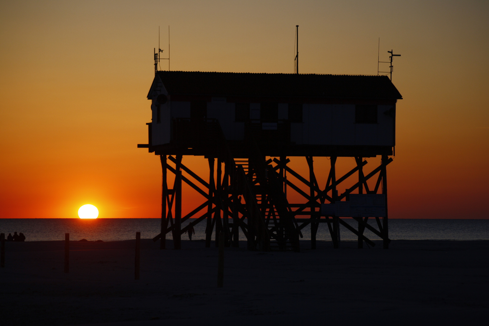 Sonnenuntergang bei St.Peter Ording