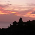 Sonnenuntergang bei Tanah Lot