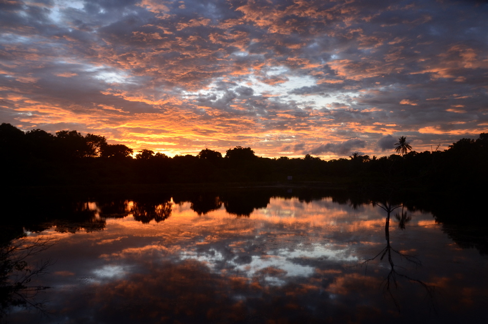 Sonnenuntergang bei Tangale 2