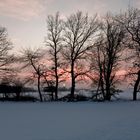 Sonnenuntergang bei Trendelburg