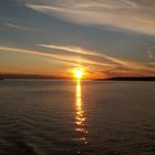 Sonnenuntergang bei Vancouver Island