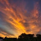 Sonnenuntergang bei Wenchi/Ghana