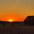 Sonnenuntergang bei Wolfsburg am 21.09.2020