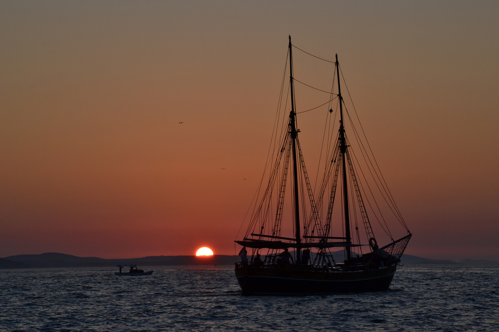 Sonnenuntergang bei Zadar