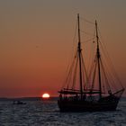 Sonnenuntergang bei Zadar