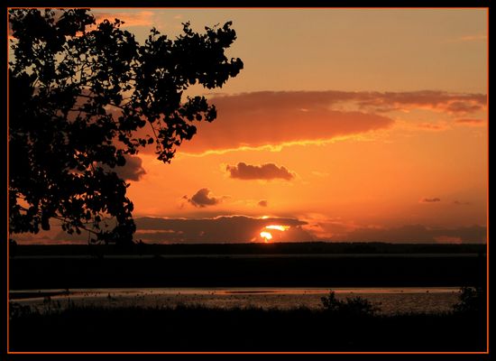 Sonnenuntergang bei Zingst