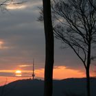 Sonnenuntergang beim Fernsehturm