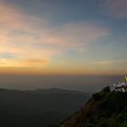 Sonnenuntergang beim "Golden Rock" (Myanmar)