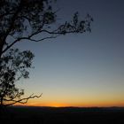 Sonnenuntergang beim Lamington National Park