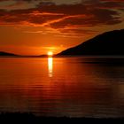 Sonnenuntergang beim Little Loch Broom