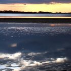 Sonnenuntergang beim Maloney Reservoir, Nebraska 02
