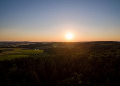 Sonnenuntergang beim Steinberg