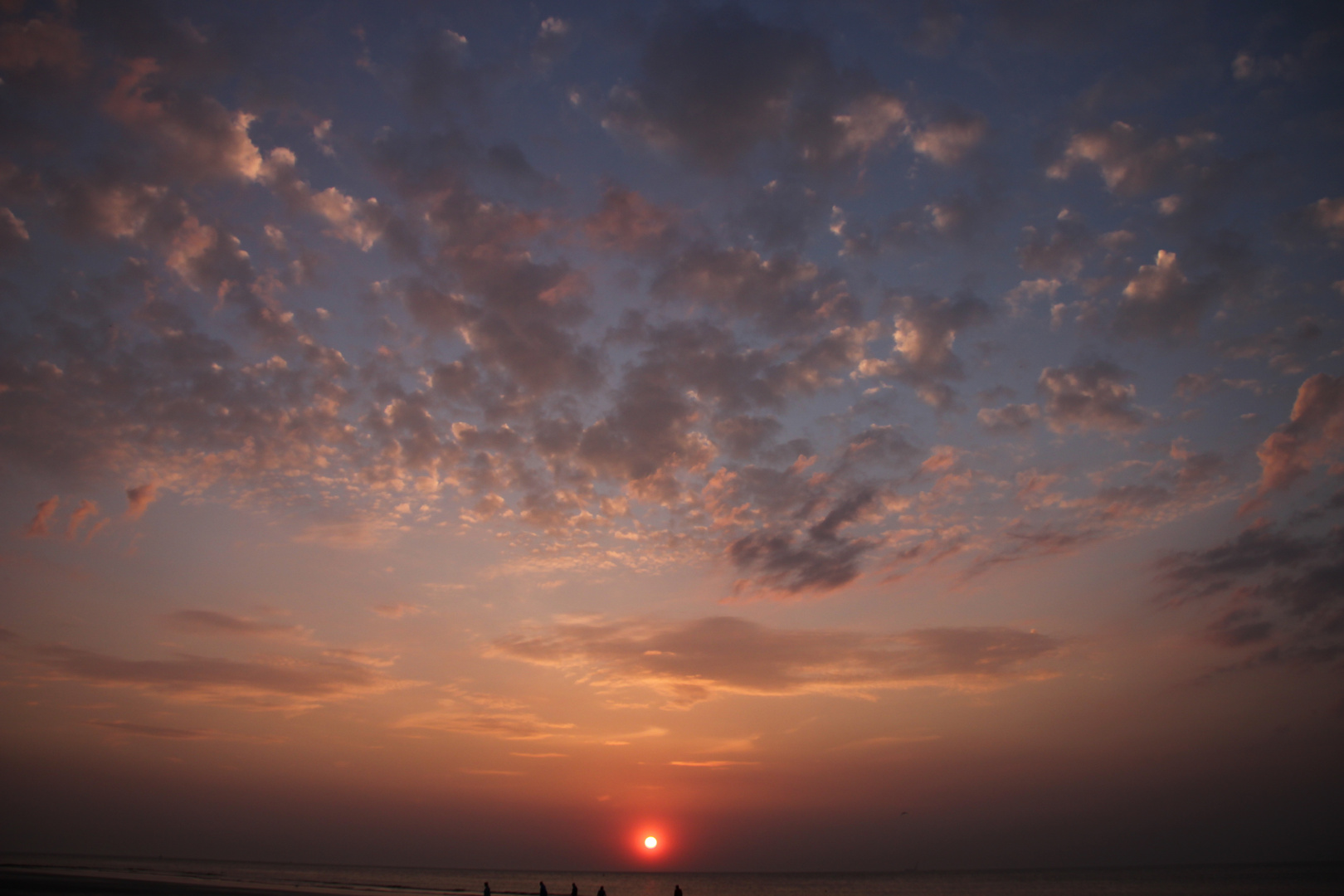 Sonnenuntergang Belgien