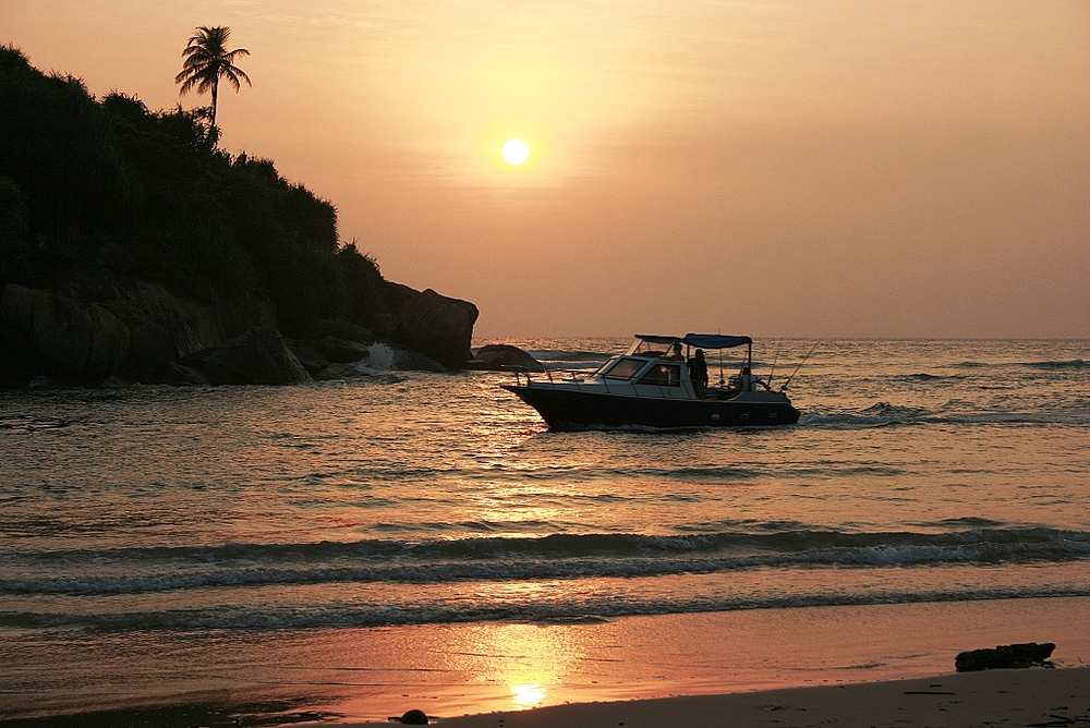 Sonnenuntergang - Bentota Beach (Sri Lanka)