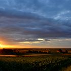 Sonnenuntergang - Berg im Gau