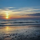 Sonnenuntergang Bergen aan Zee