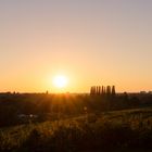 Sonnenuntergang Bergstrasse