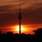 Sonnenuntergang Berlin 2014