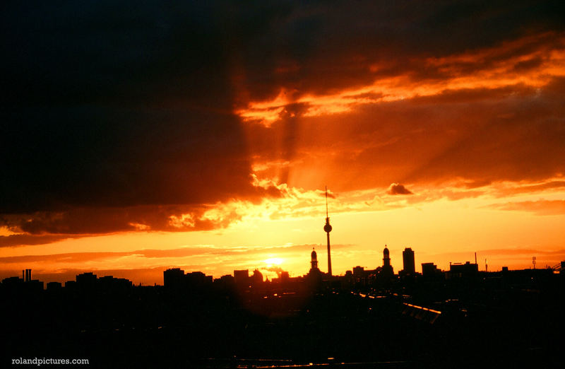 Sonnenuntergang Berlin