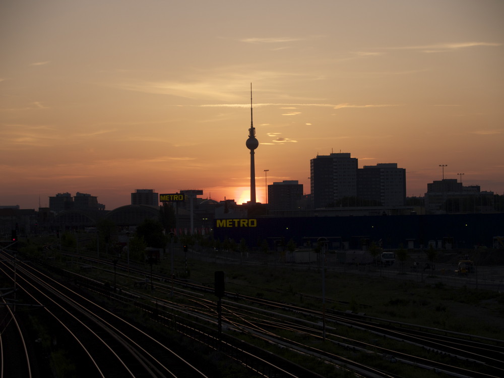 Sonnenuntergang Berlin