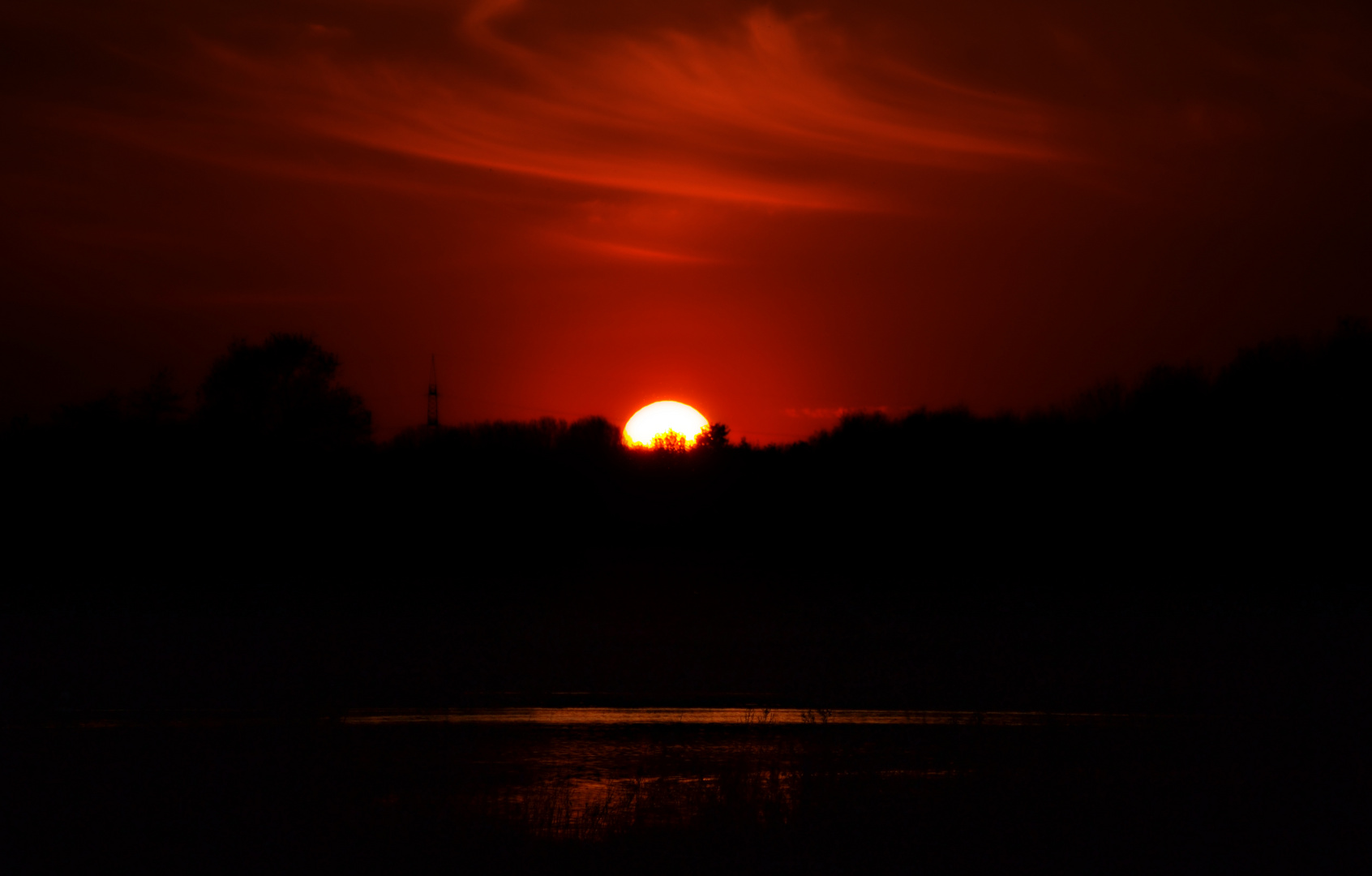 Sonnenuntergang / Bielefeld