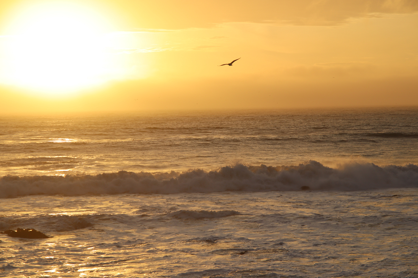 Sonnenuntergang Big Sur