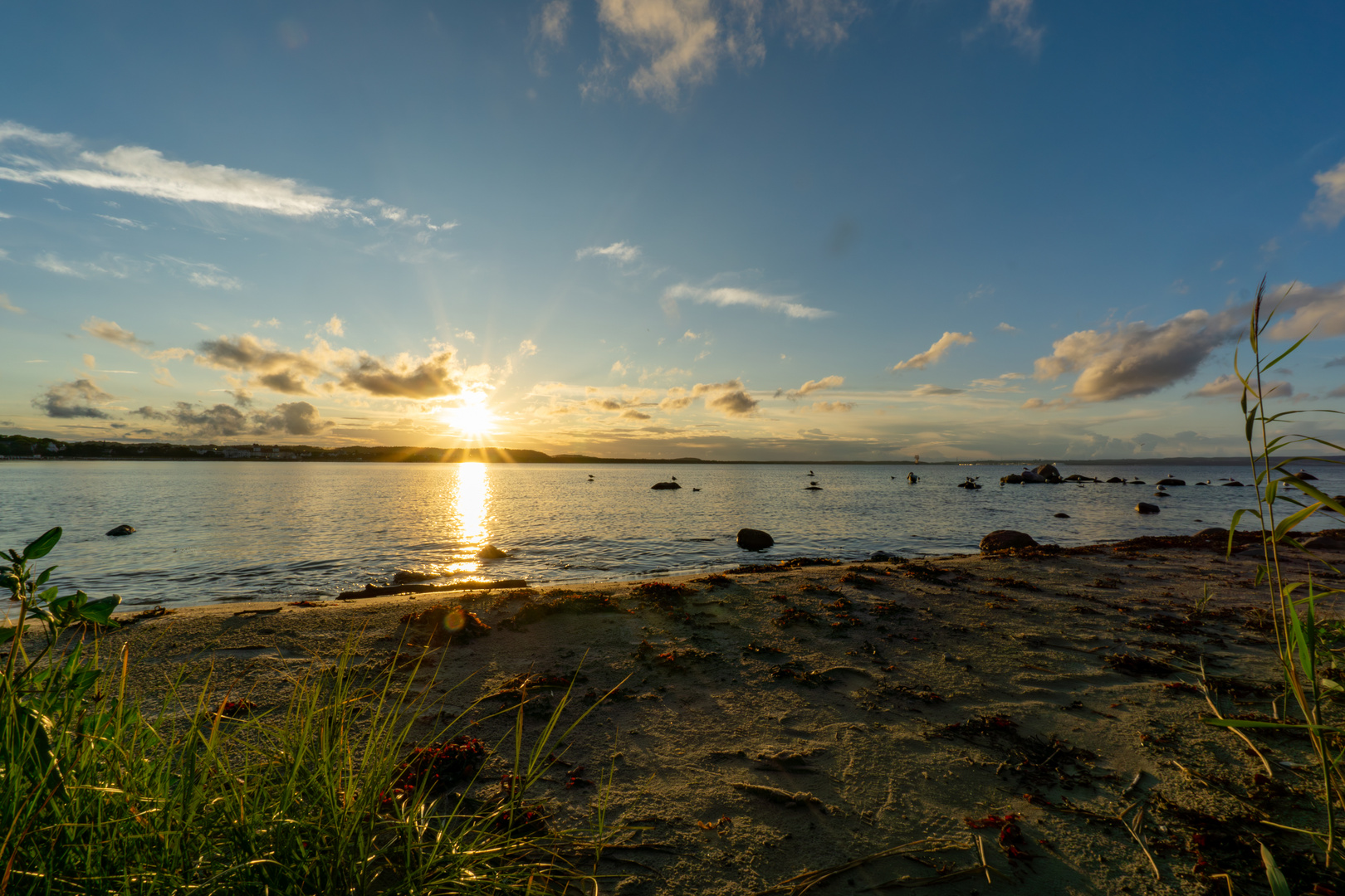 Sonnenuntergang Binz