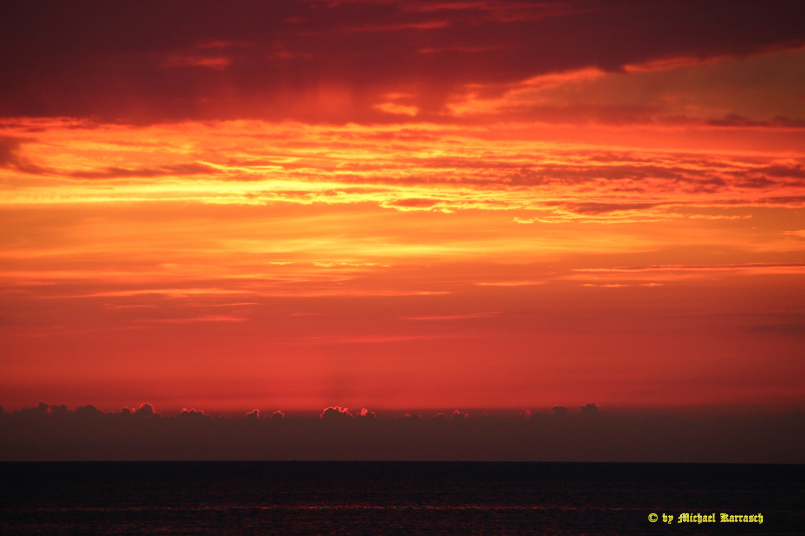 Sonnenuntergang BlankEck Ostsee