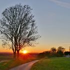 Sonnenuntergang - Blick vom Bechlenberg in Leichlingen ...