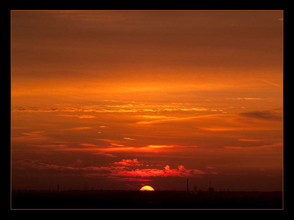 Sonnenuntergang - Bochum (3)