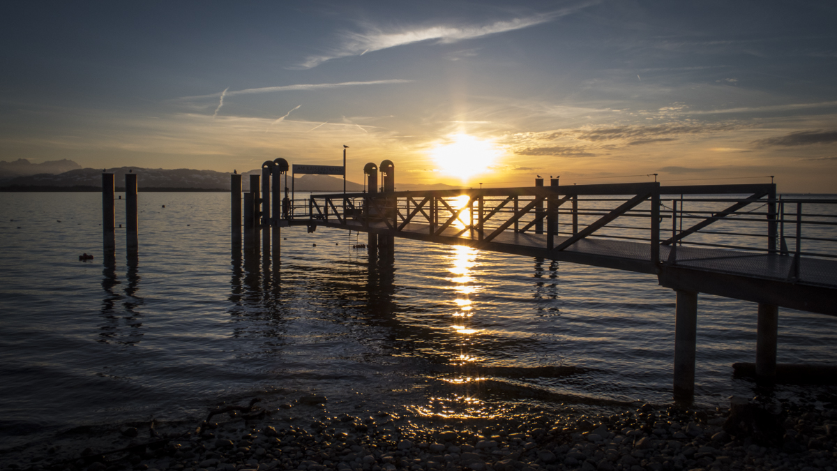 Sonnenuntergang Bodensee