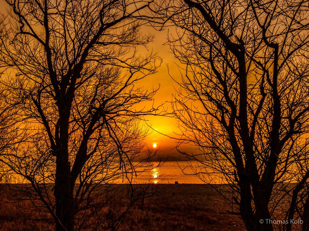 Sonnenuntergang Bodensee