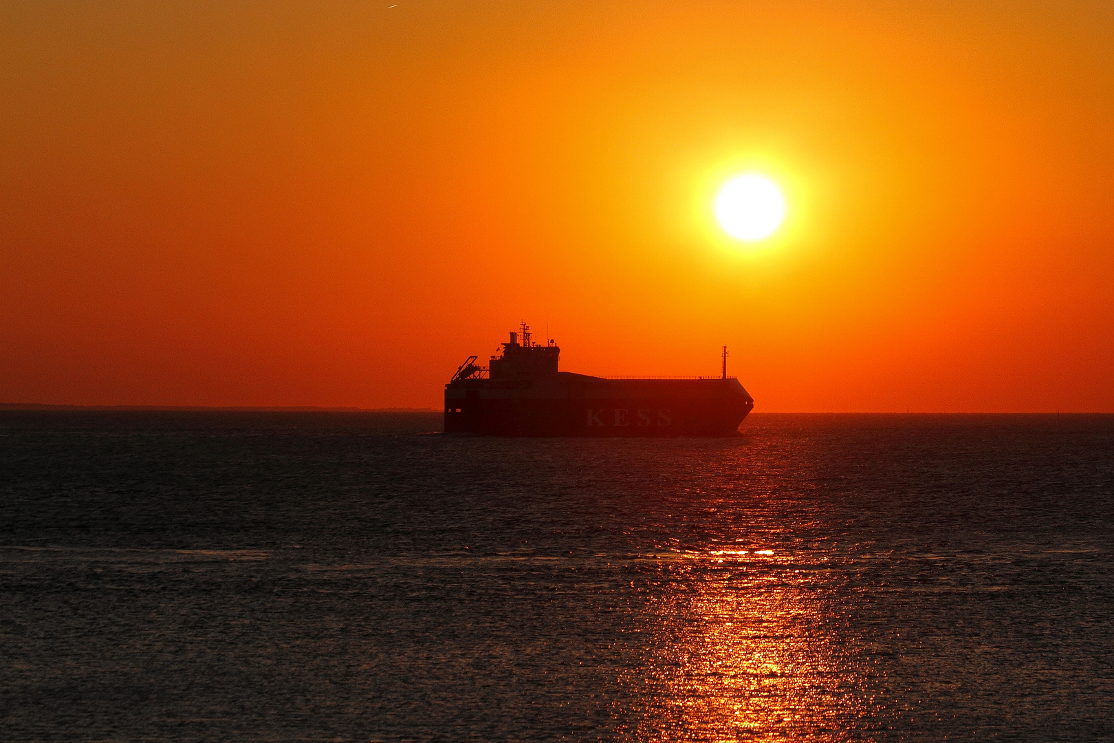 Sonnenuntergang Borkum