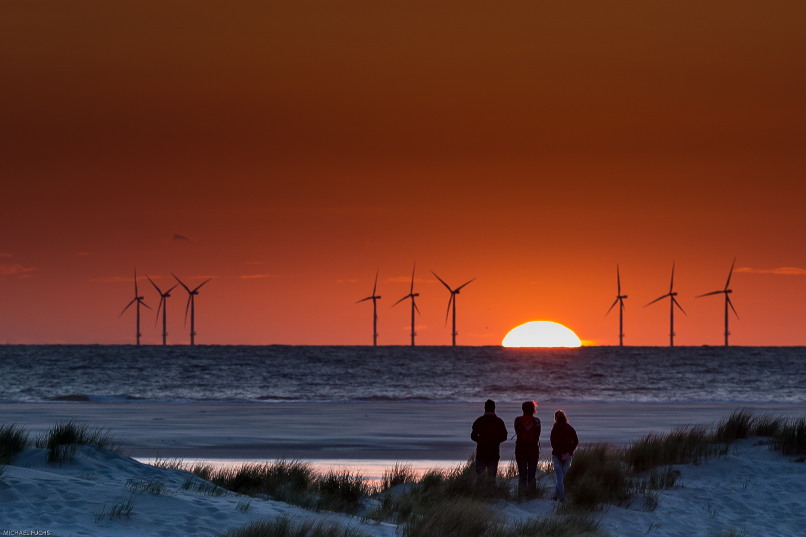 Sonnenuntergang - Borkum 