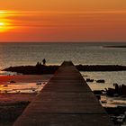 Sonnenuntergang Borkum